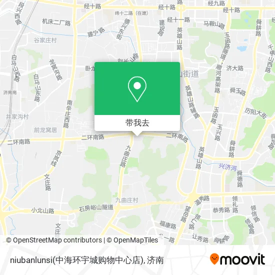 niubanlunsi(中海环宇城购物中心店)地图