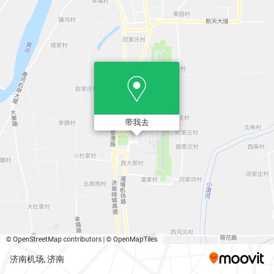 济南机场地图