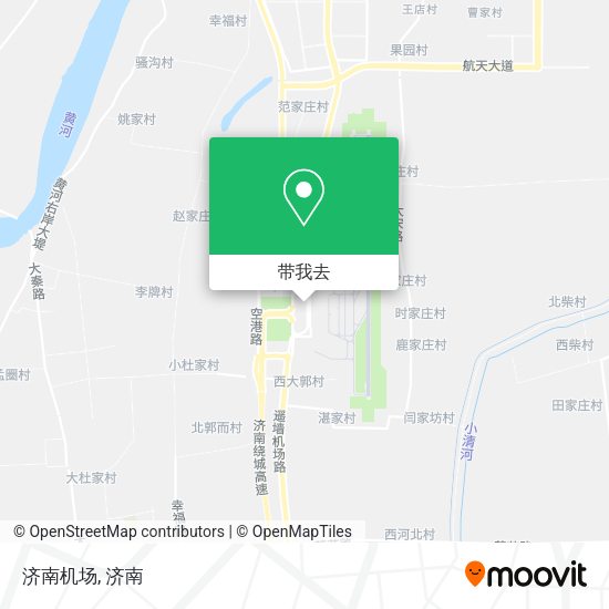 济南机场地图