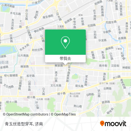 青玉丝造型穿耳地图