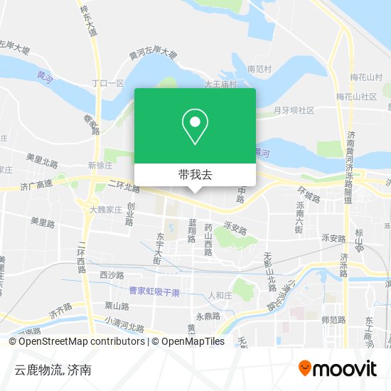 云鹿物流地图