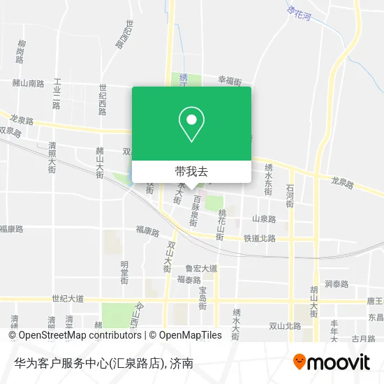 华为客户服务中心(汇泉路店)地图