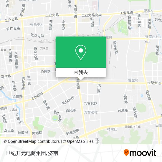 世纪开元电商集团地图