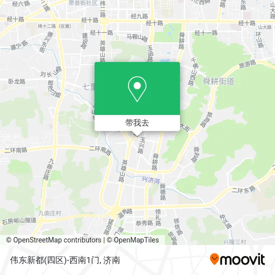 伟东新都(四区)-西南1门地图