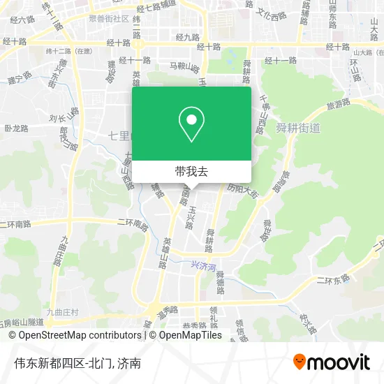 伟东新都四区-北门地图