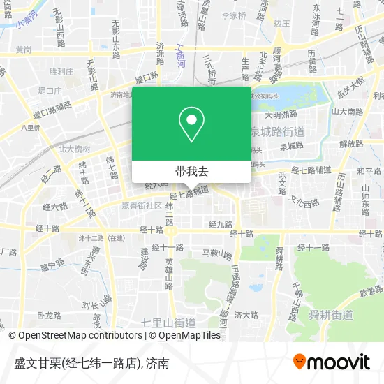 盛文甘栗(经七纬一路店)地图