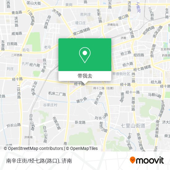 南辛庄街/经七路(路口)地图