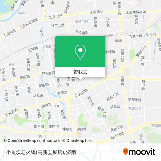小龙坎老火锅(高新会展店)地图