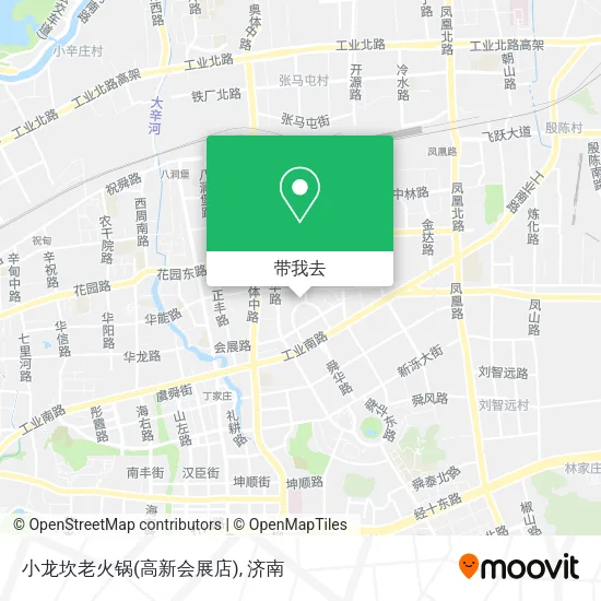 小龙坎老火锅(高新会展店)地图