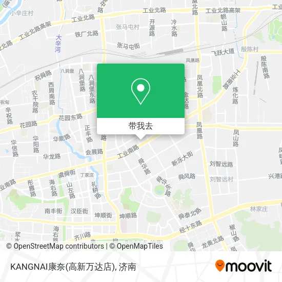 KANGNAI康奈(高新万达店)地图