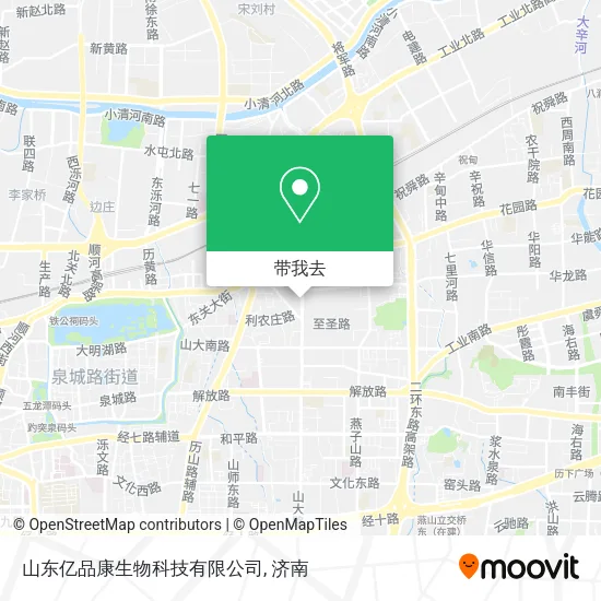山东亿品康生物科技有限公司地图