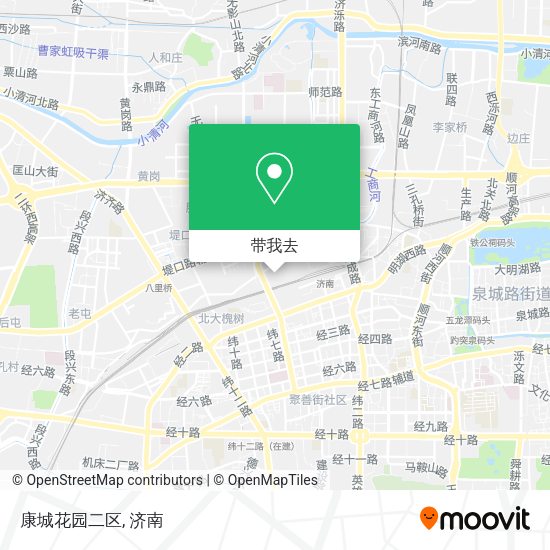 康城花园二区地图