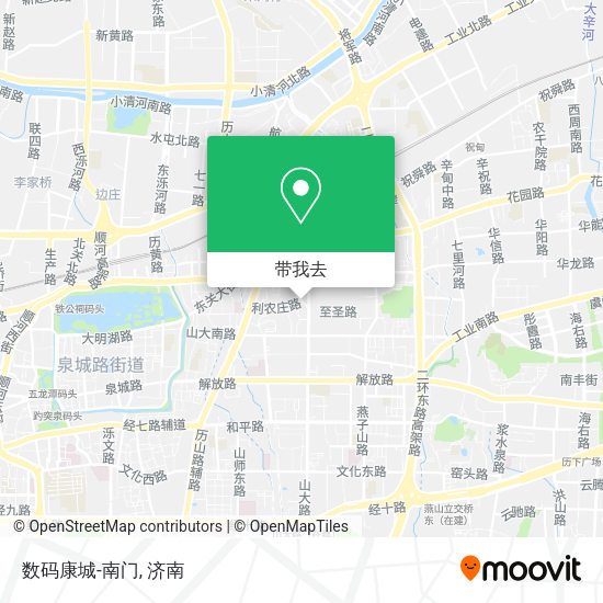 数码康城-南门地图