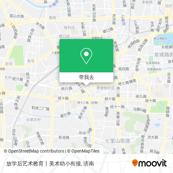 放学后艺术教育丨美术幼小衔接地图