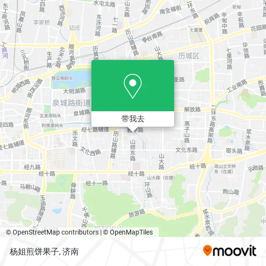 杨姐煎饼果子地图