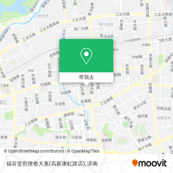 福谷堂煎饼卷大葱(高新康虹路店)地图
