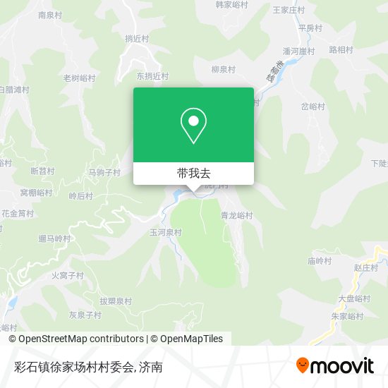 彩石镇徐家场村村委会地图