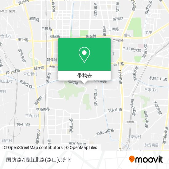 国防路/腊山北路(路口)地图