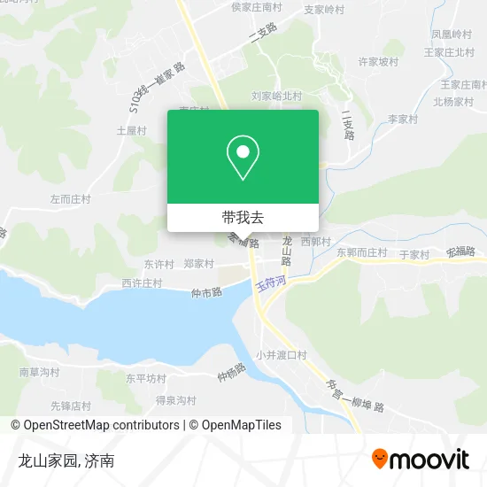 龙山家园地图
