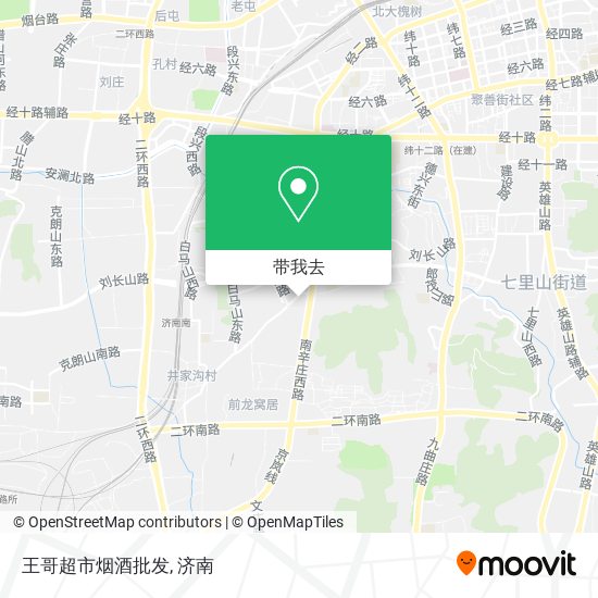 王哥超市烟酒批发地图