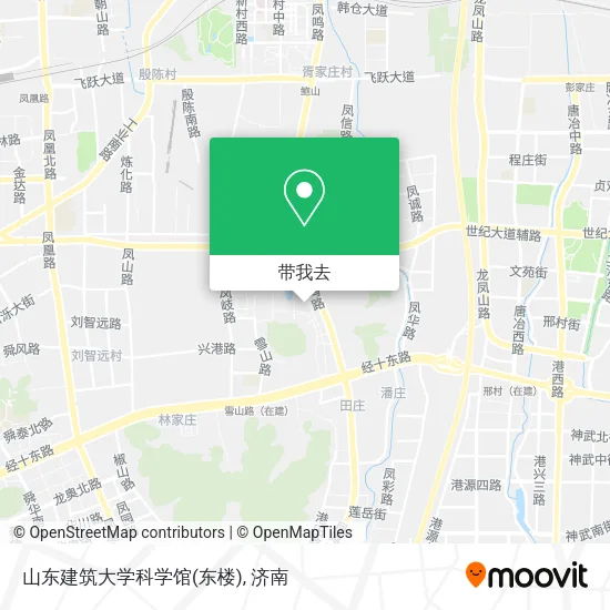 山东建筑大学科学馆(东楼)地图