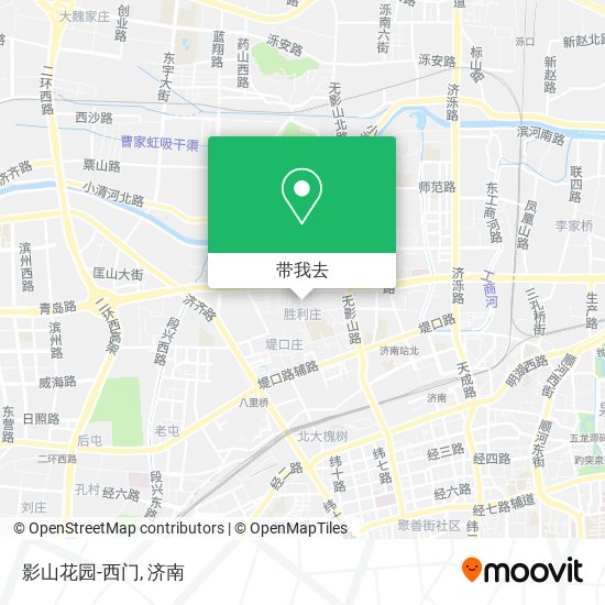 影山花园-西门地图