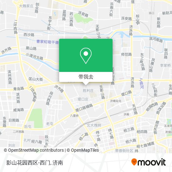 影山花园西区-西门地图