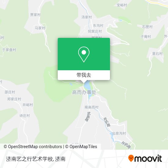 济南艺之行艺术学校地图