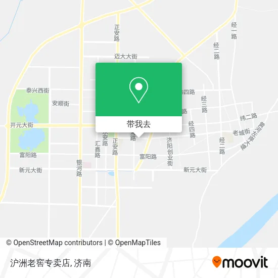 沪洲老窖专卖店地图