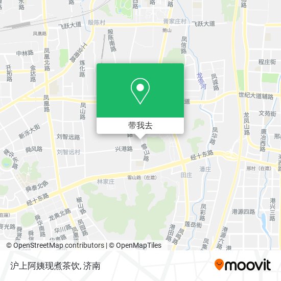 沪上阿姨现煮茶饮地图