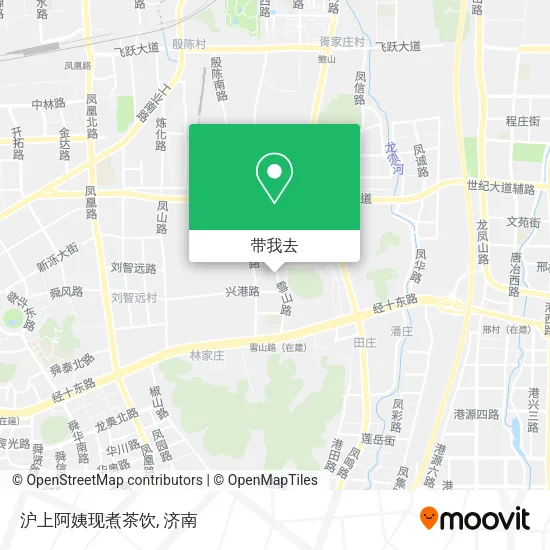 沪上阿姨现煮茶饮地图