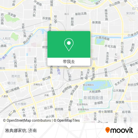 雅典娜家纺地图