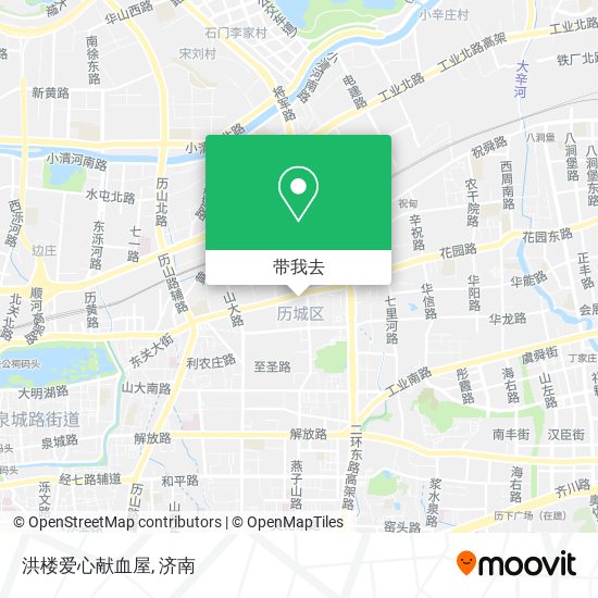 洪楼爱心献血屋地图