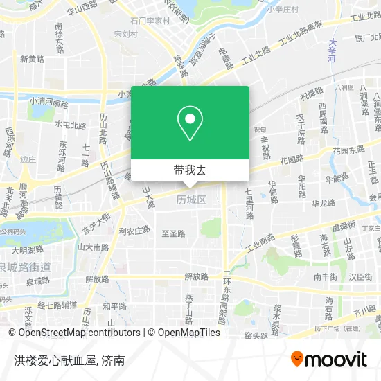 洪楼爱心献血屋地图