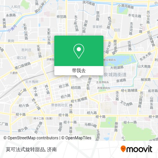 莫可法式旋转甜品地图