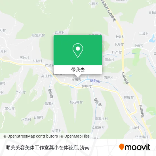 顺美美容美体工作室莫小在体验店地图