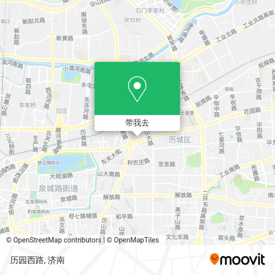 历园西路地图