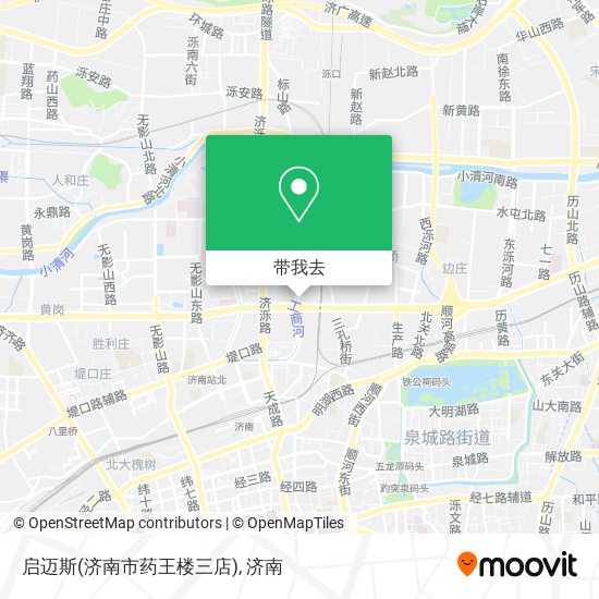 启迈斯(济南市药王楼三店)地图