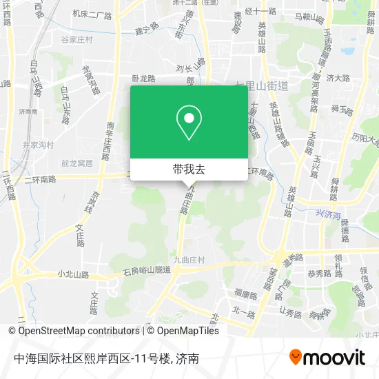 中海国际社区熙岸西区-11号楼地图