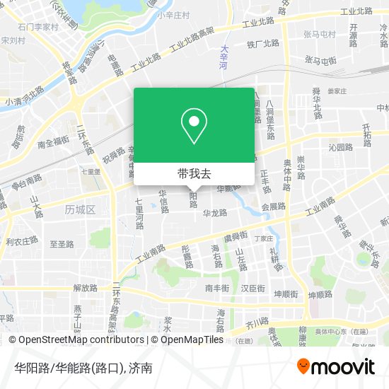 华阳路/华能路(路口)地图