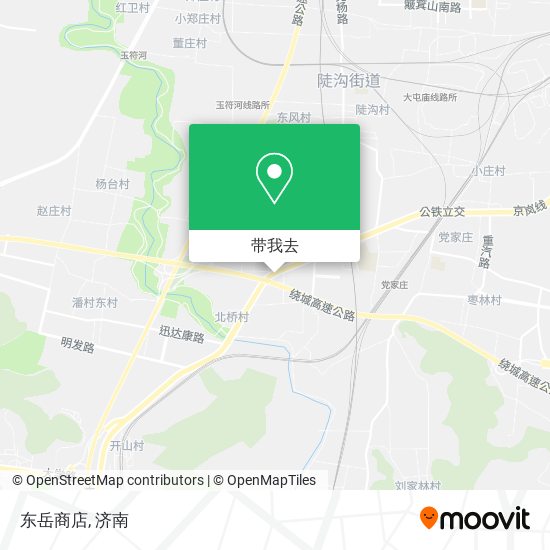 东岳商店地图