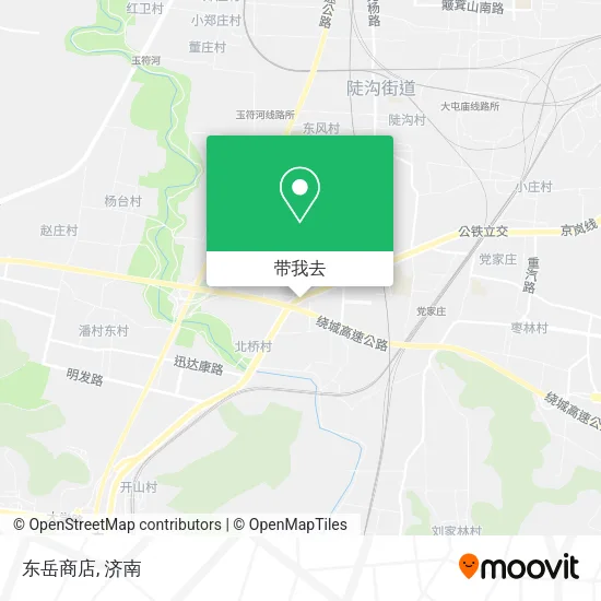 东岳商店地图