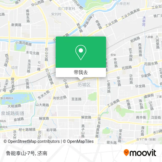鲁能泰山-7号地图