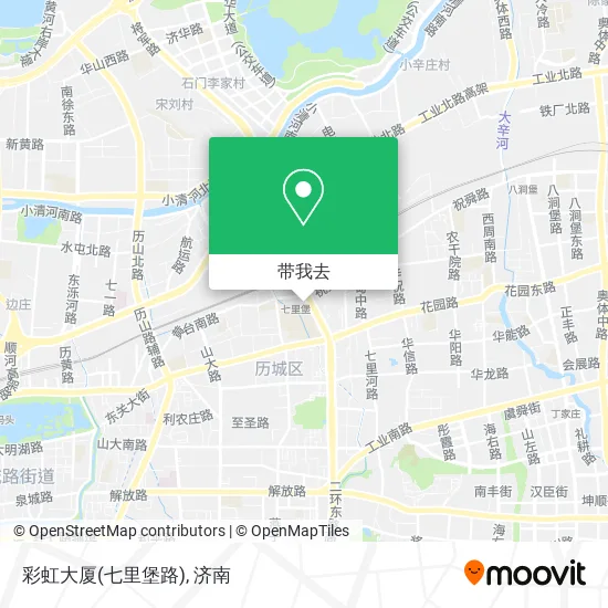 彩虹大厦(七里堡路)地图