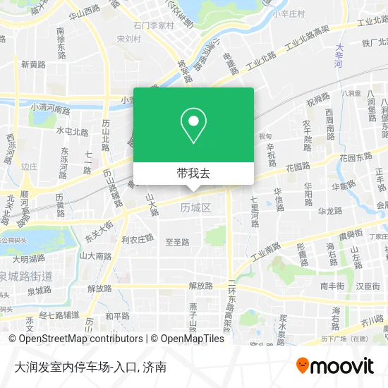 大润发室内停车场-入口地图