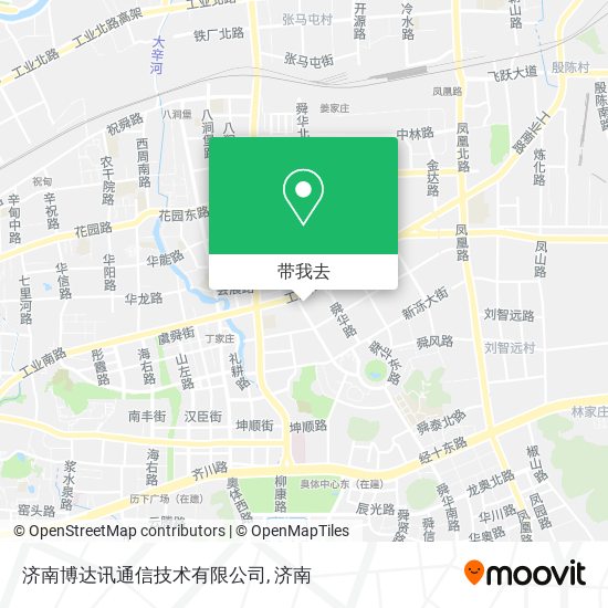 济南博达讯通信技术有限公司地图