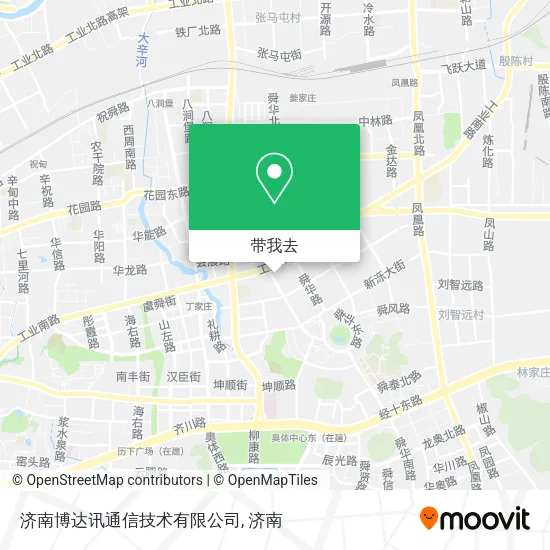 济南博达讯通信技术有限公司地图