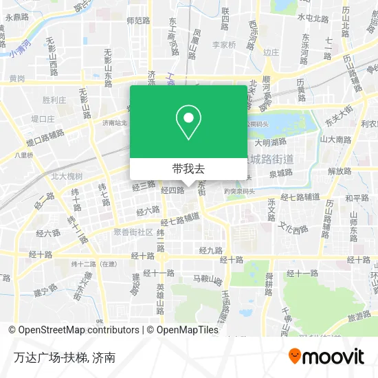 万达广场-扶梯地图