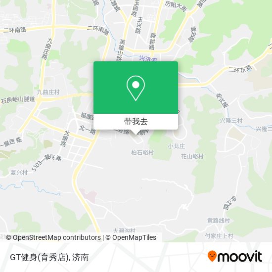 GT健身(育秀店)地图