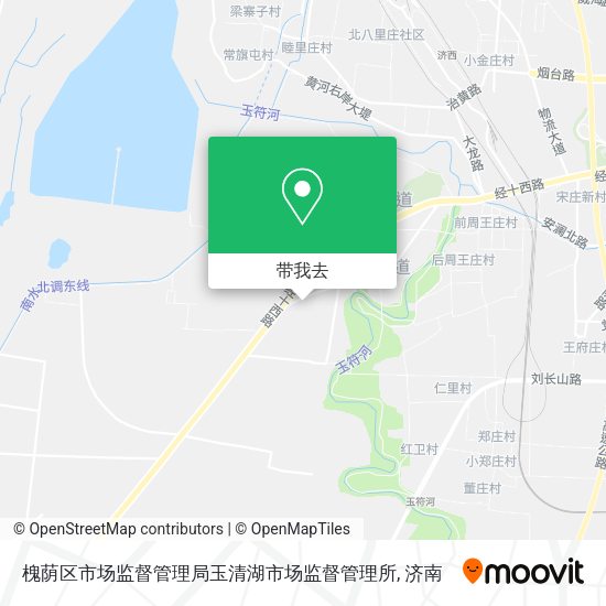 槐荫区市场监督管理局玉清湖市场监督管理所地图